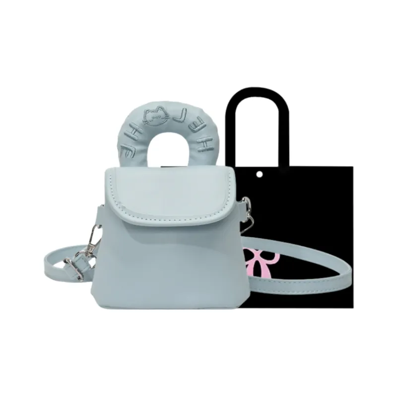HACIN PU Handbag Women's White/Silver/Black/Pink/Blue-21