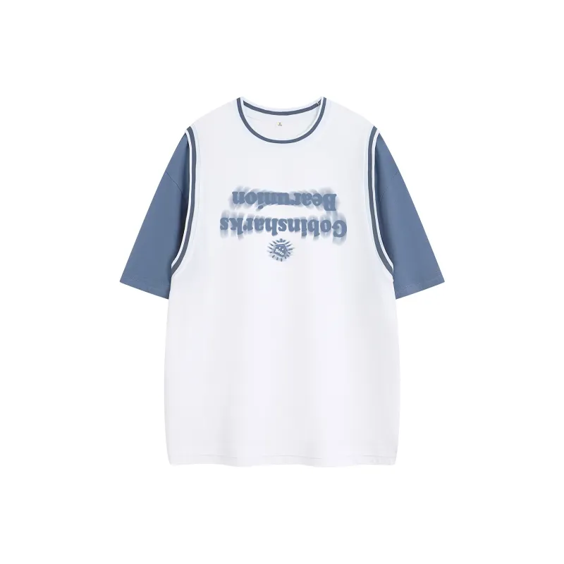 BEAR UNION Drop Shoulder Sleeve T Shirt Unisex-0