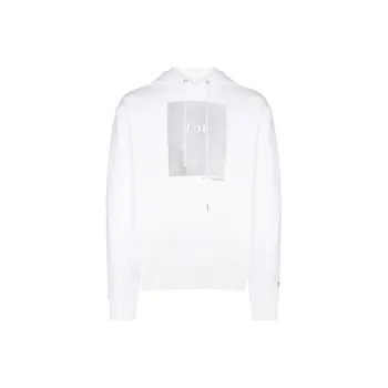 Helmut Lang Hwt Lenticular Print Drawstring Hoodie