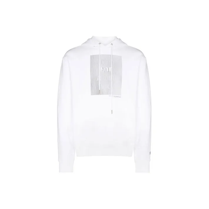 Helmut Lang Hwt Lenticular Print Drawstring Hoodie-0