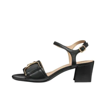 GEOX Eraklia 50 One Strap Sandals 5.5cm Women's Black
