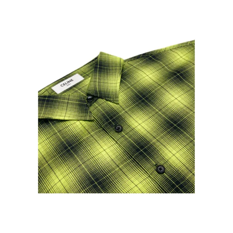 CELINE 2010s Checked Shirt-5