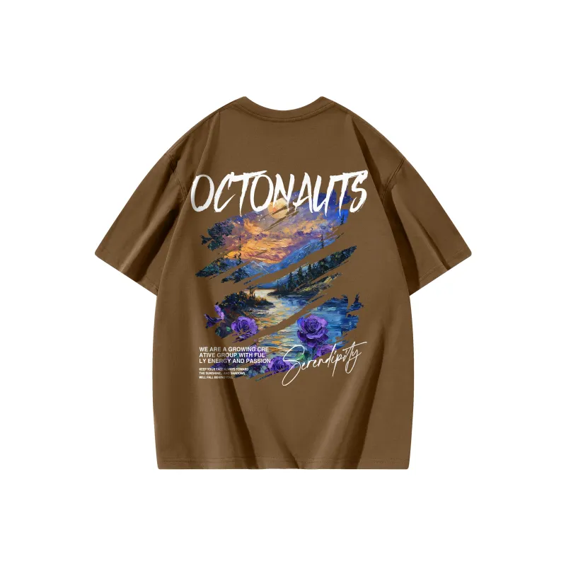 Small Columns Under The Sea T Shirt Unisex-15