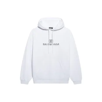 Balenciaga Women'ss Bb Pixel Medium Fit Hoodie