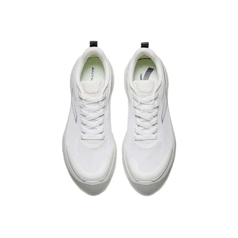 CHAOJIANTA Abrasion Resistant Slip Resistant Shock Absorbers Low Top Casual Running Shoes Men's Snowflake White-2