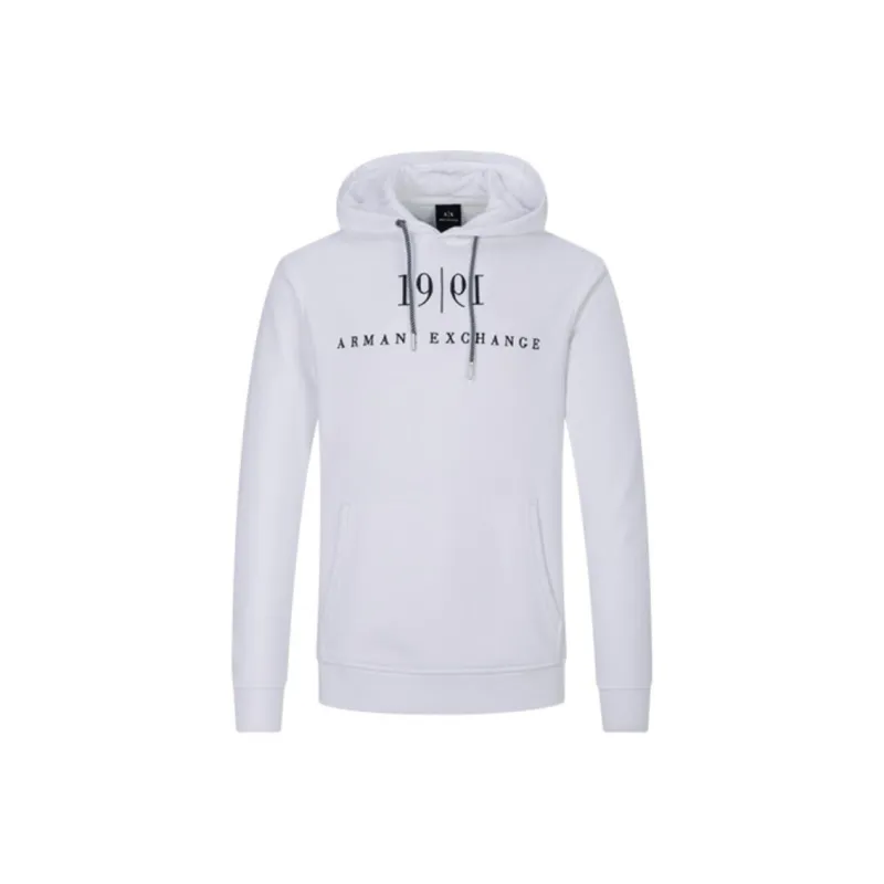 ARMANI EXCHANGE Sweatshirts Men White-0