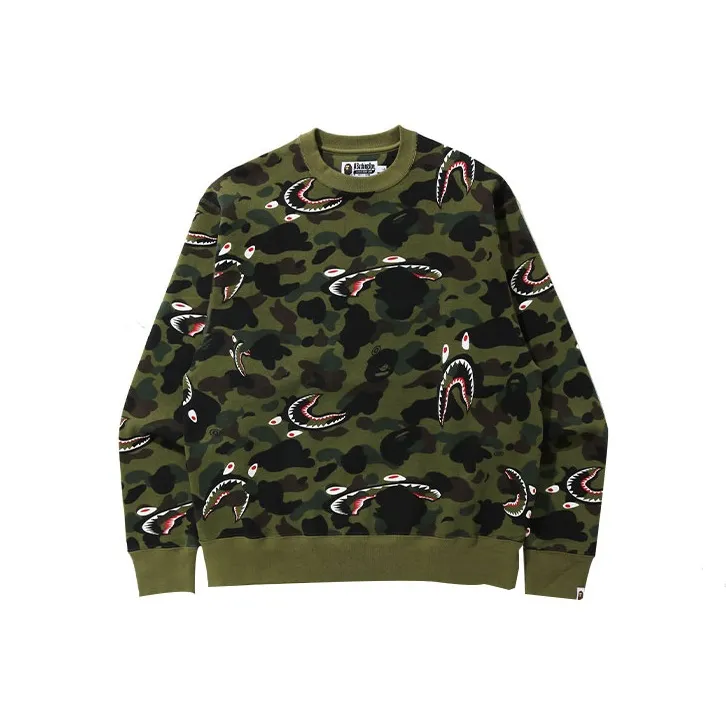 Bape Camo Shark Crewneck FW20-0
