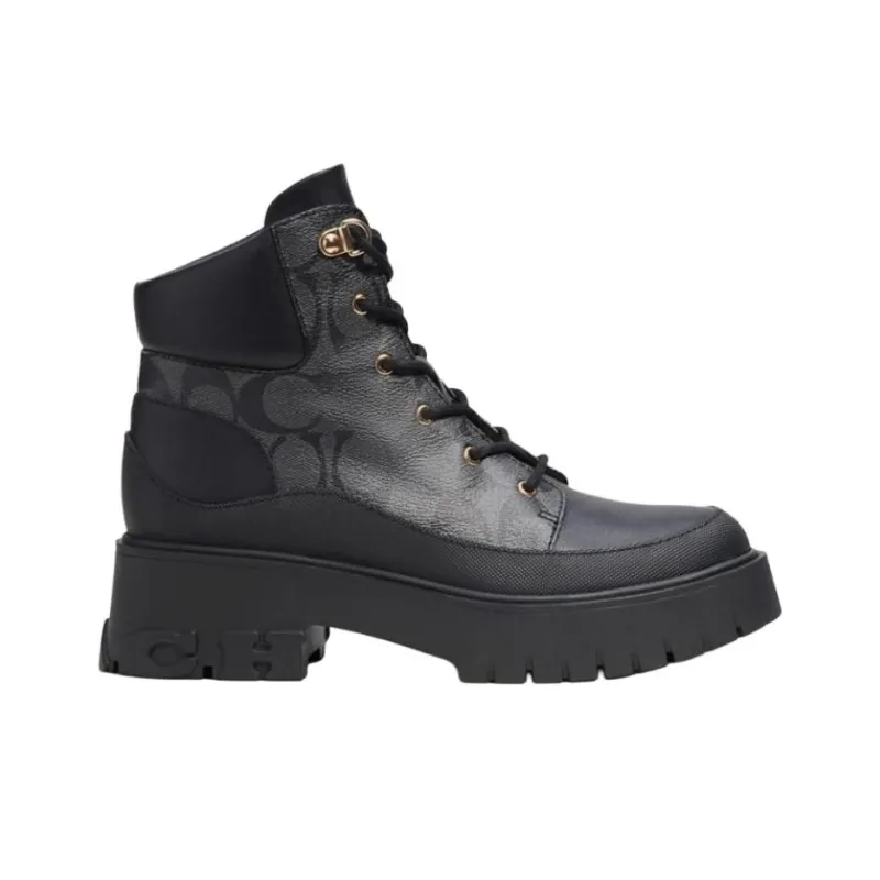 COACH Royce Ankle Boots Women's Black-1