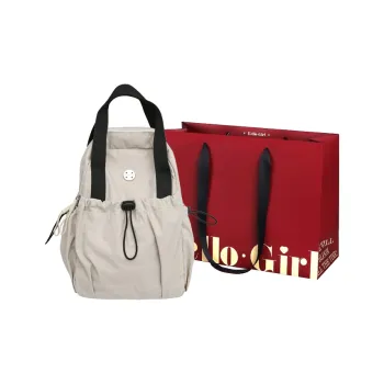 GOX Nylon Sling Bag Regular Unisex White/Black/Red/Light Purple/Green/Yellow/Khaki
