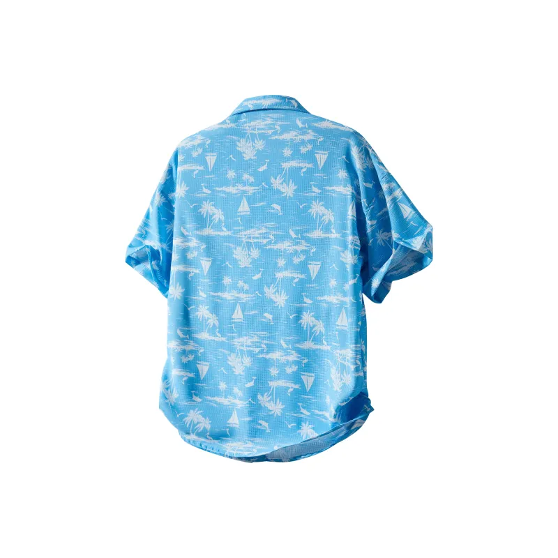 UPZCY Shirt Unisex Sicilian Blue-3