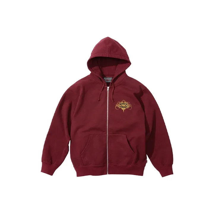Supreme X Hysteric Glamour Zip Up Hooded Sweatshirt-3