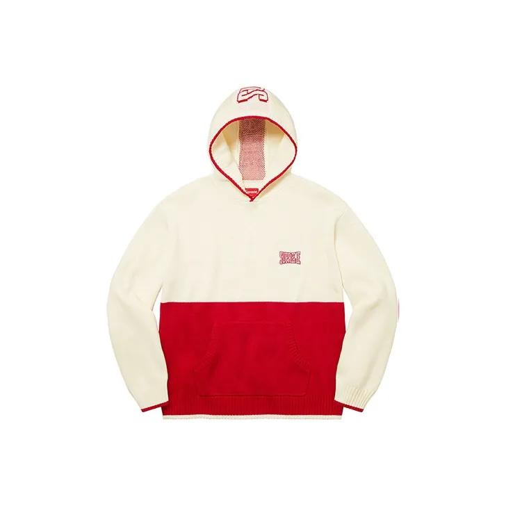 Supreme 2 Tone Hooded Sweater-3