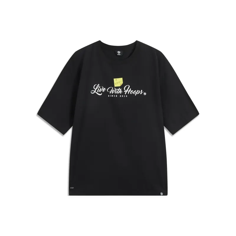 LINING T Shirts Men Black-0