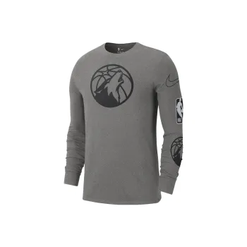 Nike Minnesota Timberwolves City Edition Men's Nike Nba Long-Sleeve T-Shirt