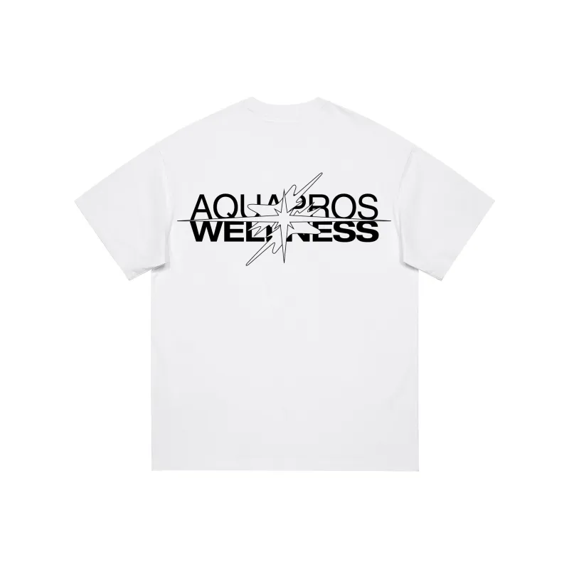 AQUAPROS T Shirts Unisex White-0