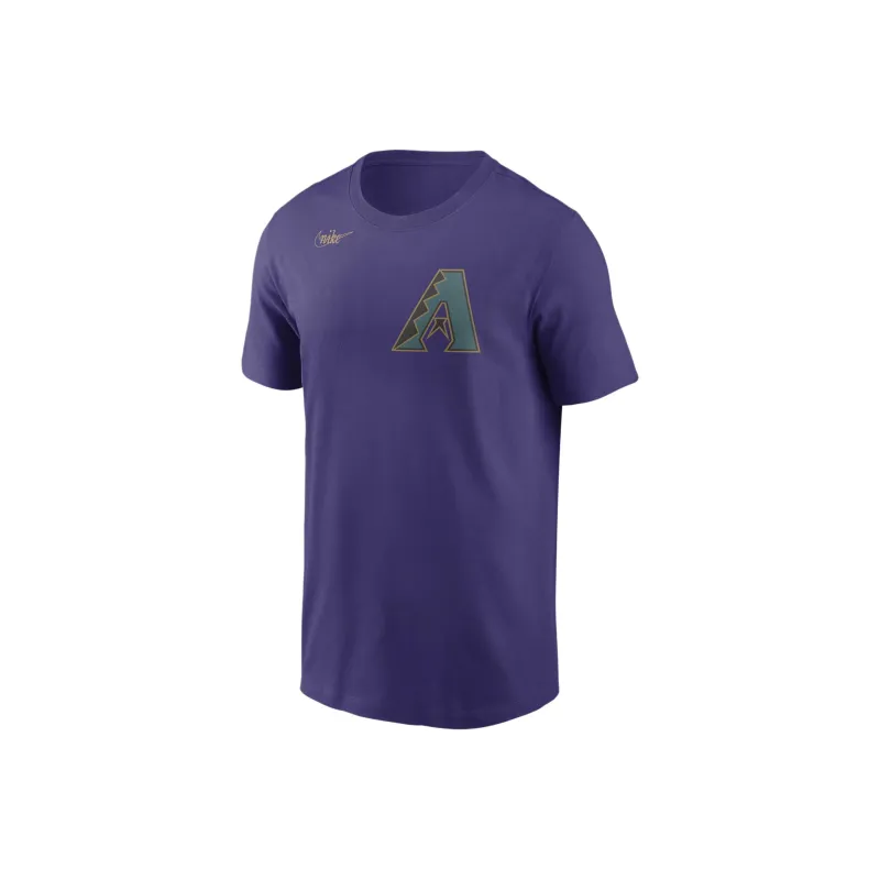 Nike Nike X MLB Co-brand Arizona Diamondbacks T-Shirt Men's Purple-0