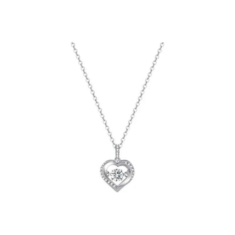 YPYN S925 Silver Necklaces Women's Silver-0