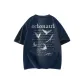 Navy Blue-White