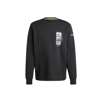 Adidas NATIONAL GEOGRAPHIC LONG SLEEVE GRAPHIC T SHIRT GENDER NEUTRAL