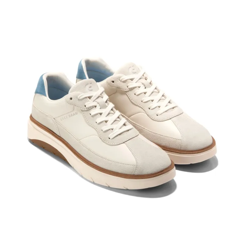 COLE HAAN Slip Resistant Shock Absorbers With Abrasion Resistant Properties Low Top Skateboard Shoes Men's Beige-1