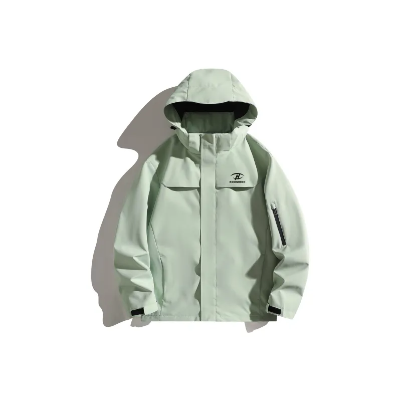 ROBINHOOD Waterproof, Windproof, Breathable, Abrasion Resistant, Thermal, Water Repellent Windbreaker Jacket Unisex-58