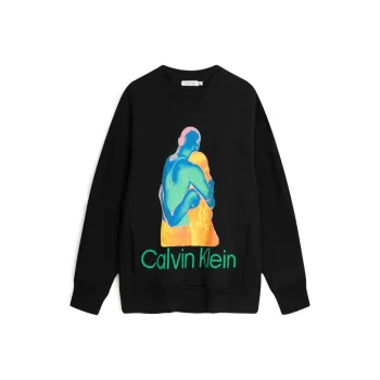 Calvin Klein Sweatshirts Unisex BAE Space Black