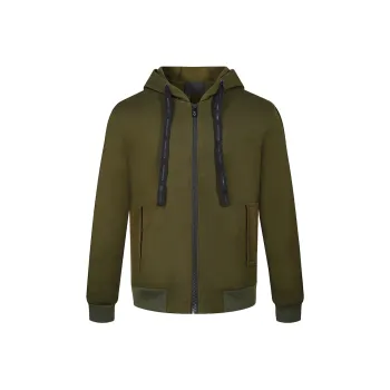 BOINIGAN VANITA Champion Hooded Regular Sweatshirt Men's Army Green