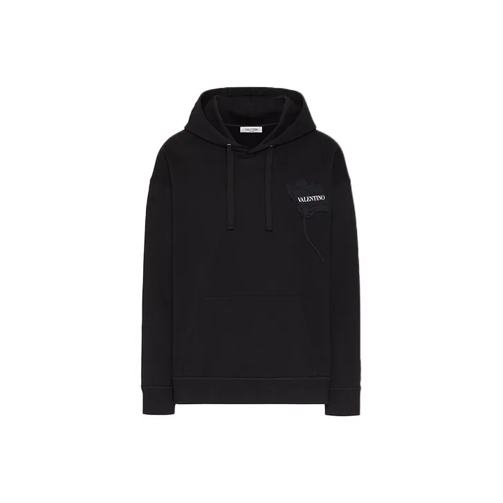 Valentino Garden Floral Embroidered Hoodie-0