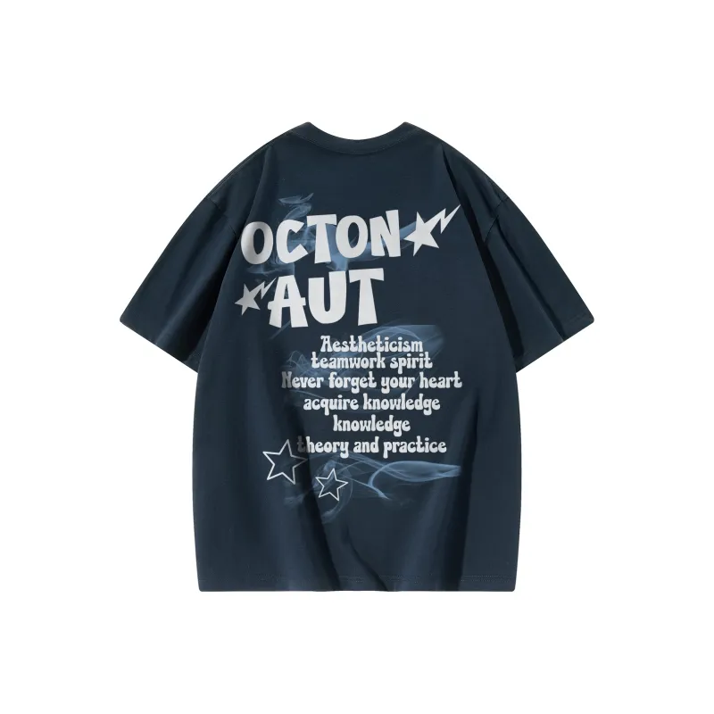 Small Columns Under The Sea T-Shirt Unisex White-2