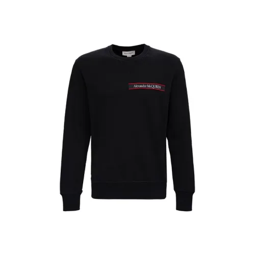 Alexander McQueen Sweatshirts Men Black