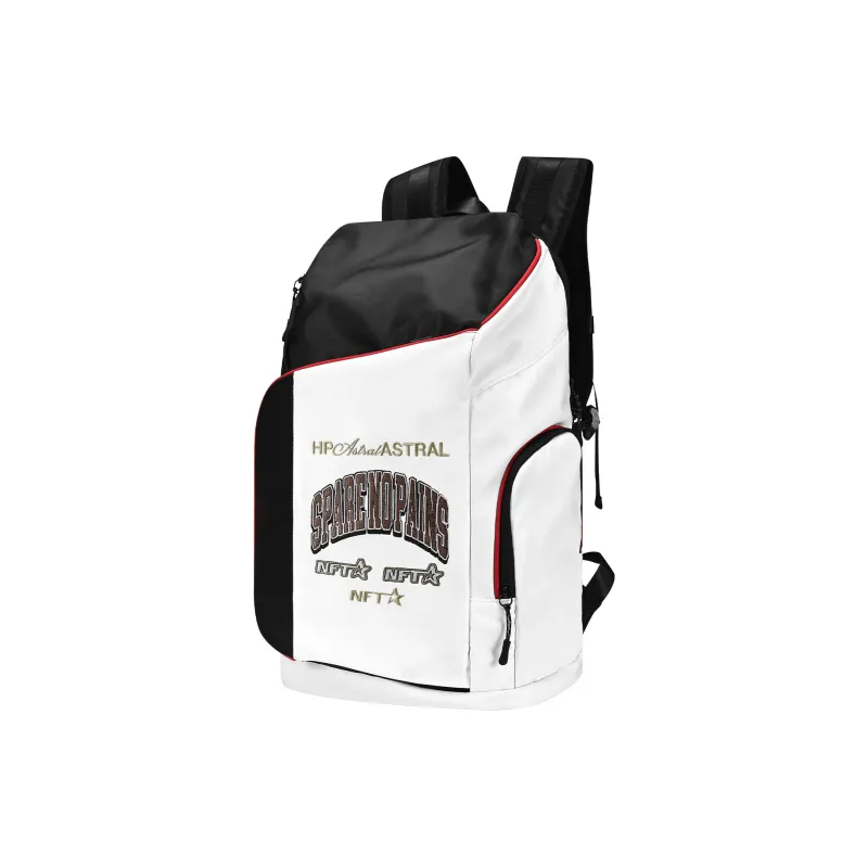 8atheist Sparenopains X DRA Collaboration Polyester Basketball Bag Backpack Large Size Unisex White-34