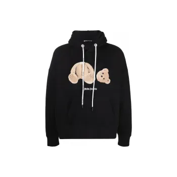 PALM ANGELS Bear motif Hoodie