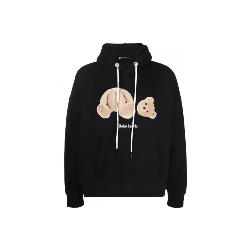 PALM ANGELS Bear motif Hoodie