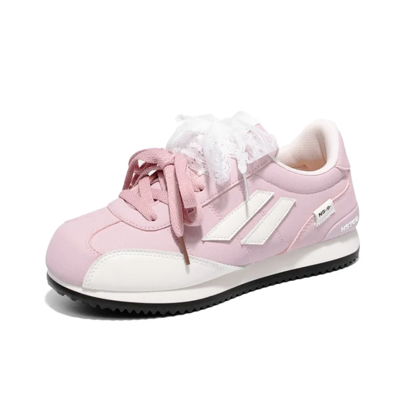 NSTCU Non slip Support Low Top Casual Shoes Unisex Pink-1