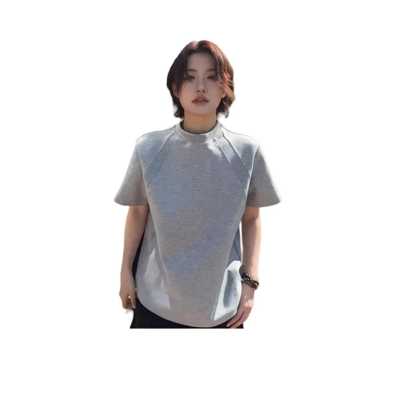 MIIRACER Minimalist Style Basic T Shirt Unisex-0