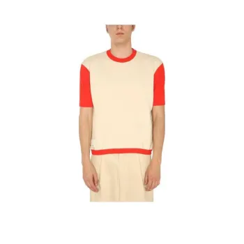 Sunnei Two Toned Crewneck T Shirt