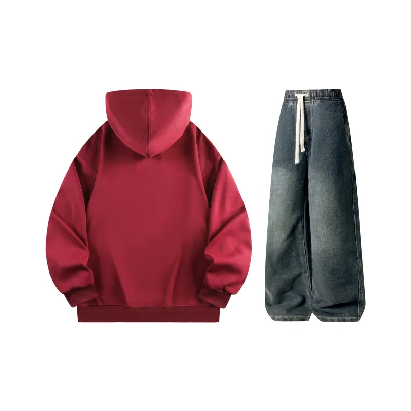 A.X.S.K Sweatshirt Sets Unisex-53