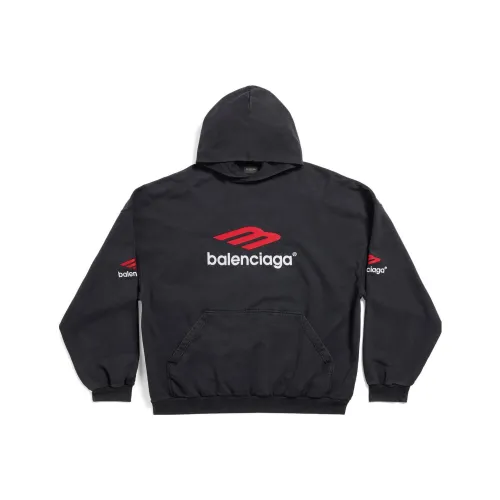 Balenciaga 3B Sports Icon Cotton Hoodie