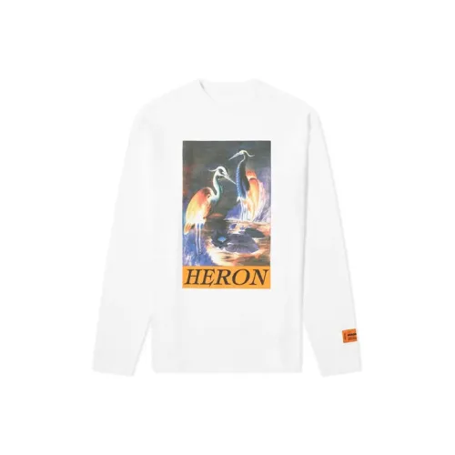 HERON PRESTON Long Sleeve Os Heron Times T Shirt