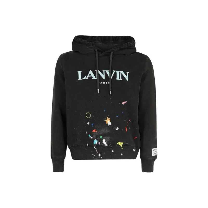Lanvin Sweatshirts Men Black-0