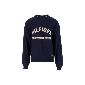 Tommy Hilfiger X Shawn Mendes Logo Detailed Crewneck Sweatshirt