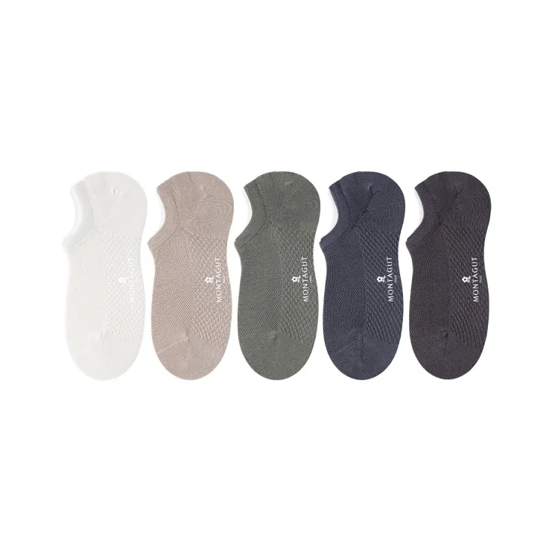 Montagut No Show Socks Men's 5 Pack-5