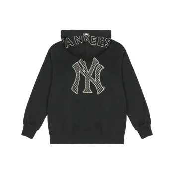 MLB Old Flower Sweatshirts Unisex Black