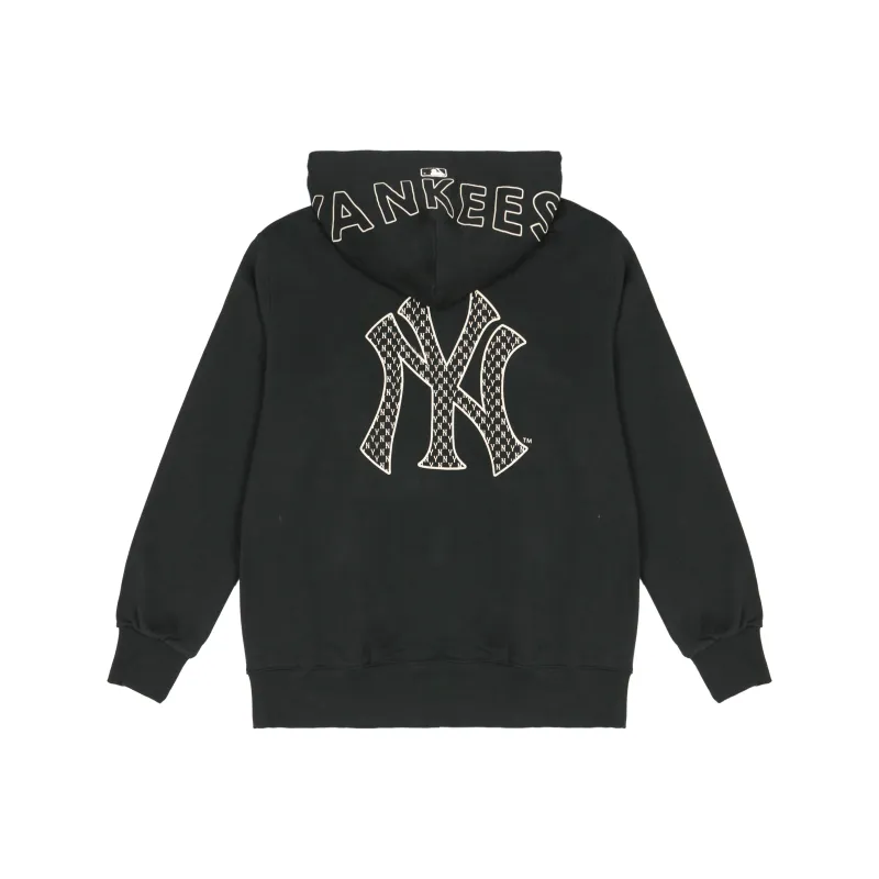 MLB Old Flower Sweatshirts Unisex Black-0