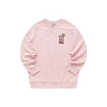 FILA Co branded Year Of The Tiger Collection Sweatshirt Unisex Shy Bride Pink