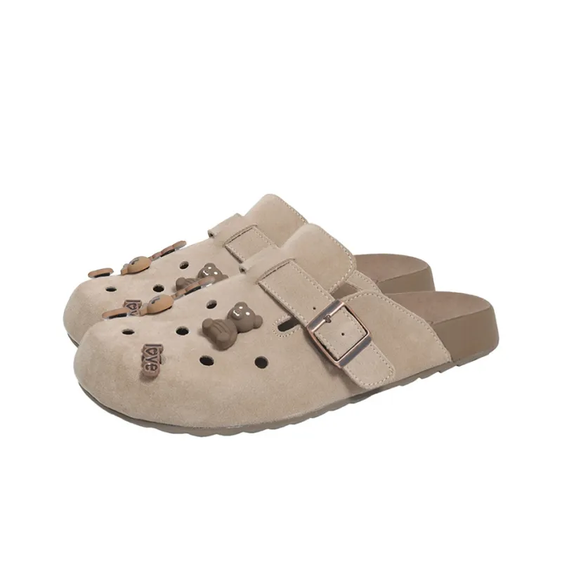 FCMM Closed Toe Slippers Women's Box Included-2