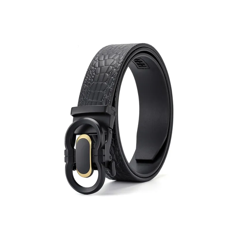 ROSEROOEN Top Grain Cow Leather Belts Unisex 3.5cm-0