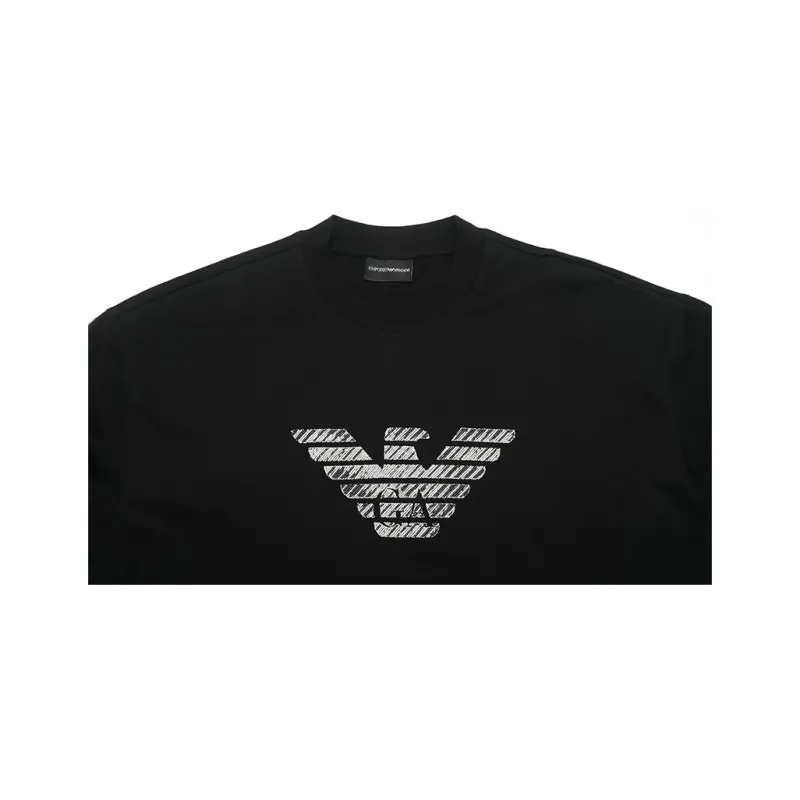 EMPORIO ARMANI Logo print T Shirt-6
