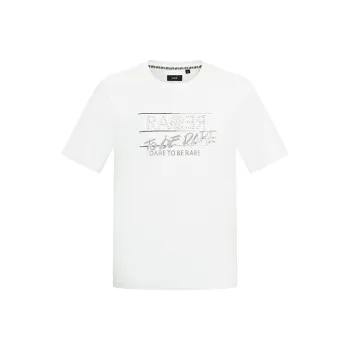 RARE Short Sleeved T Shirts Men's White