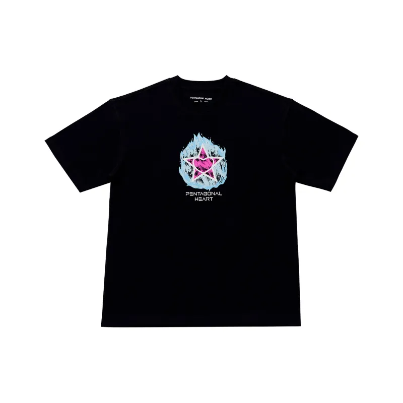 PENTAGONAL HEART T Shirt Unisex-2